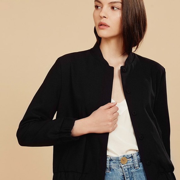 Cuyana Wool Bomber Jacket - Picture 1 of 5